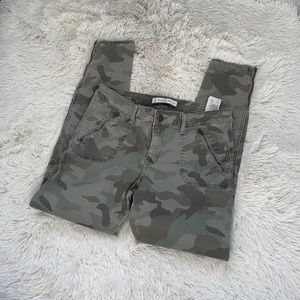Abercrombie and Fitch Camo Jeans